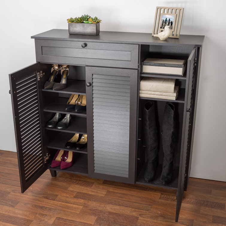 Pocillo 10 Pair Shoe Storage Cabinet